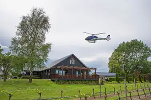 Melton Estate - tasting and winery heli lunch